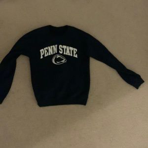 Penn state blue mens small crewneck